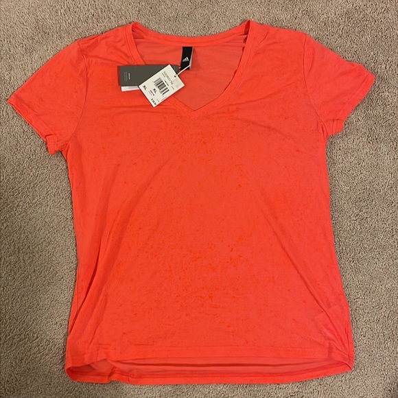 Adidas V-Neck Tee - Picture 3 of 9